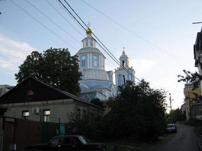 보 로네 슈 (Voronezh)의 성 니콜라스 교회 (St. Nicholas Church)와 그 역사