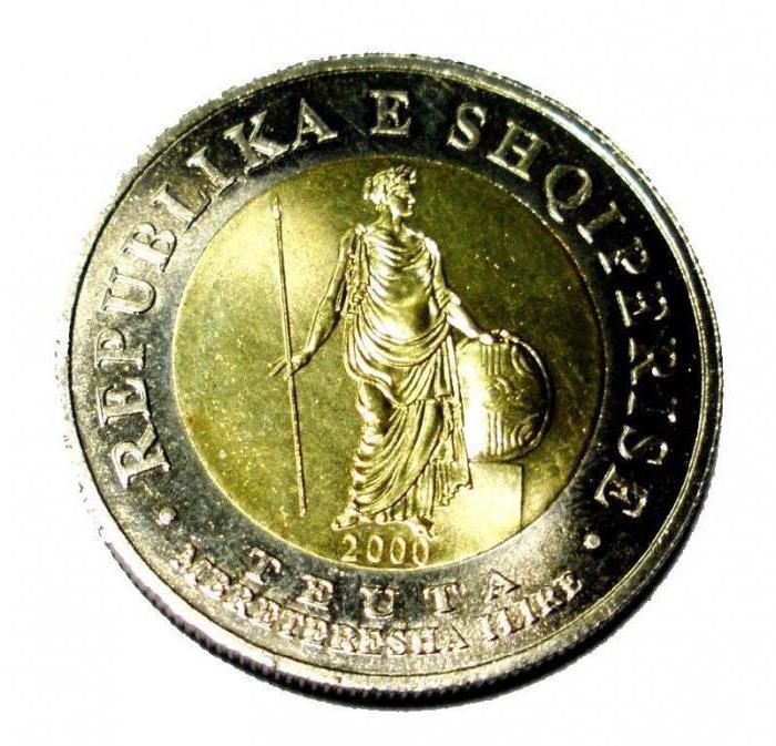 알바니아 통화 기록. 창조의 역사, 동전 및 지폐의 디자인