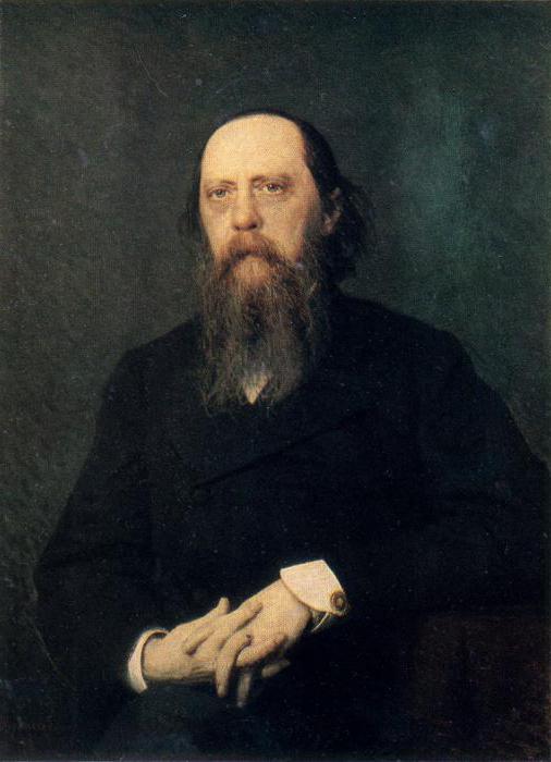 I.N.에 의한 Saltykov-Shchedrin의 초상화. Kramskoy
