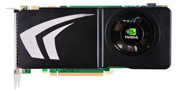 NVidia GeForce GTS 250 그래픽 가속기 : 사양, 사양, 리뷰 및 테스트