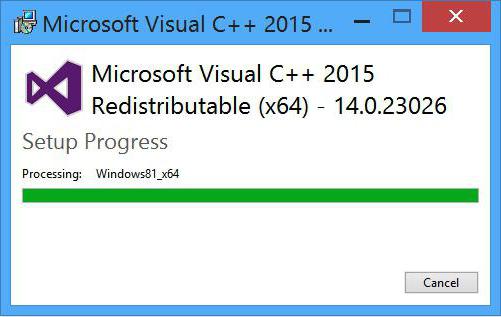 Microsoft Visual C ++ 설치