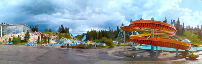 헬싱키에있는 aquapark seren