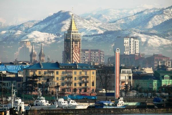 바투 미 (Batumi, 조지아)는 이상적인 관광지입니다.