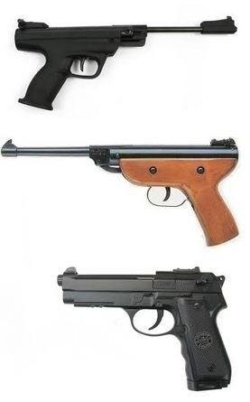 공압 총을 선택하는 방법 : 기본 무기 매개 변수 및 선택 기준