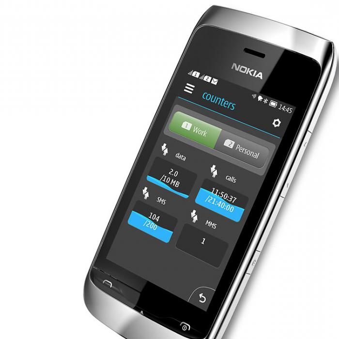 거의 스마트 폰 Nokia Asha 310