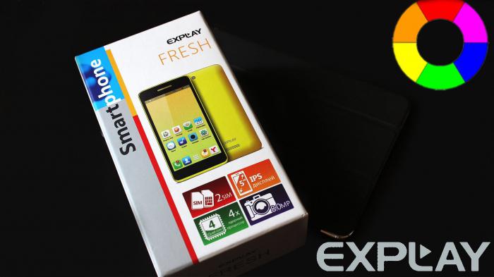 Smartphone Explay Fresh : 리뷰, 가격 및 기술 정보